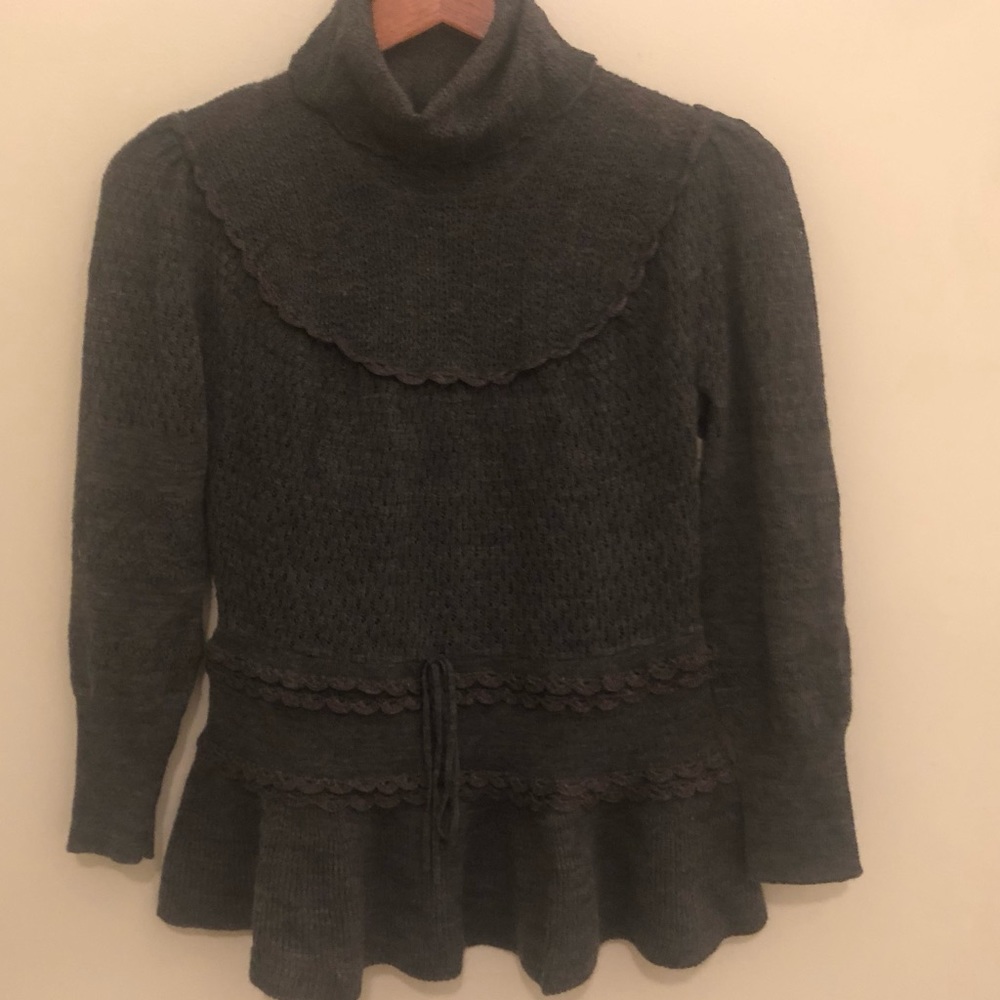 Thin Grey Sweater